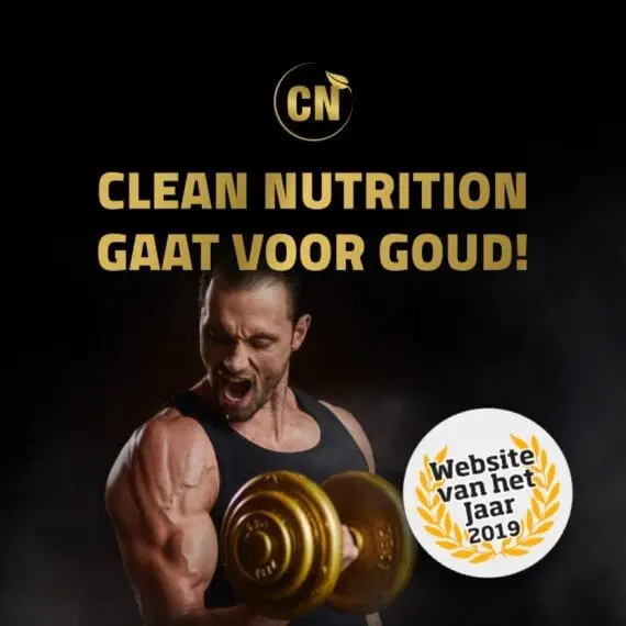 Clean Nutrition genomineerd voor Website van het Jaar 2019