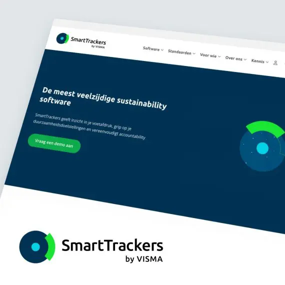 Nieuwe website voor SmartTrackers by Visma