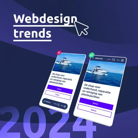 Webdesign trends 2024 - Stuurlui vertelt het je