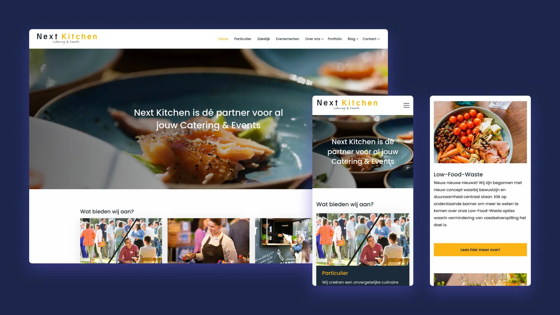 Restaurant website laten maken - Horeca - Next Kitchen