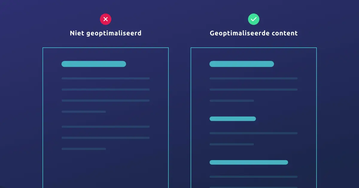 Hoger in Google door goed gevulde content