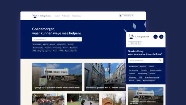 Gemeente s' Hertogenbosch website case-slide-1