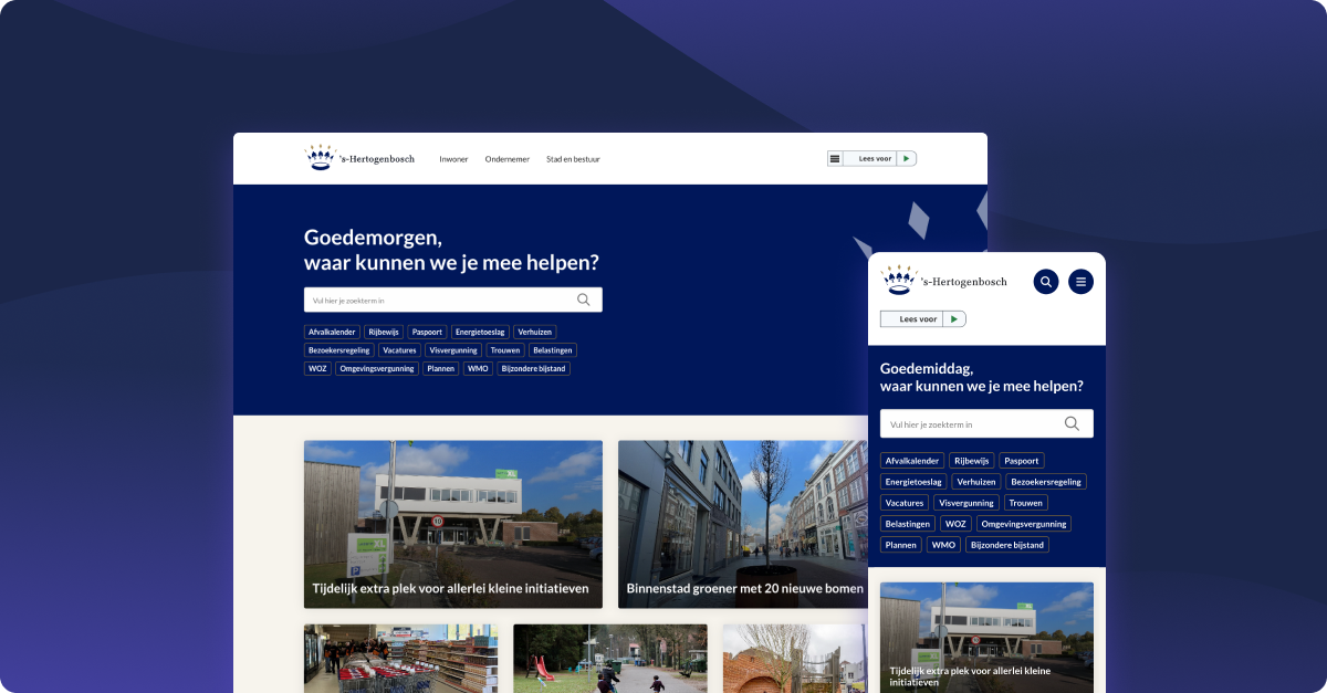 Hoe ontwerpen we een responsive design voor een website visual