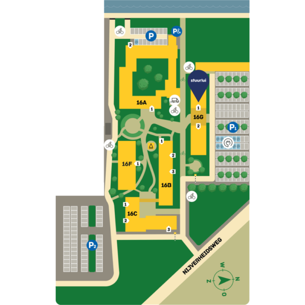 Campus werkspoort plattegrond