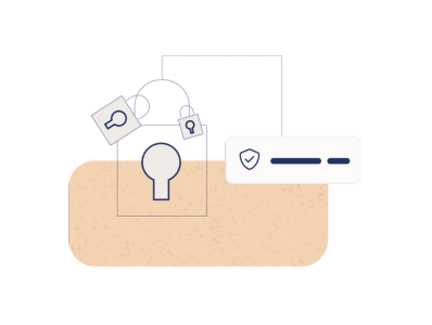 WordPress beveiliging visual met hangslot