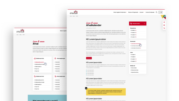 Gemeente Etten-leur website slide 2