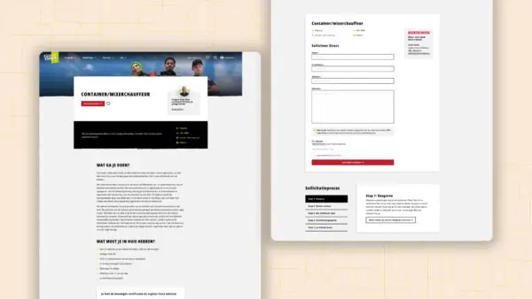 Logistic Force single vacature pagina