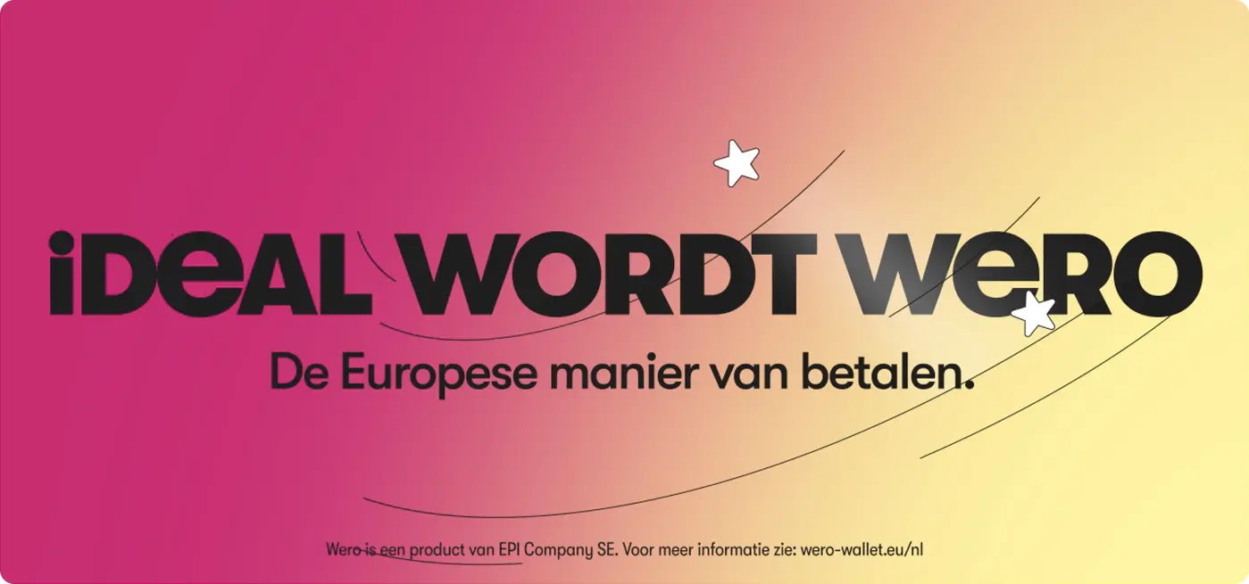 iDeal wordt Wero - De Europese manier van betalen, officiële banner EPI Company