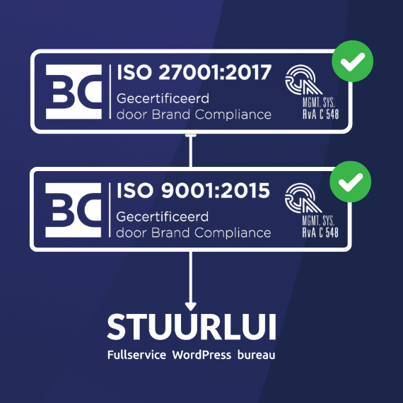 ISO Gecertificeerd 27001 en 9001