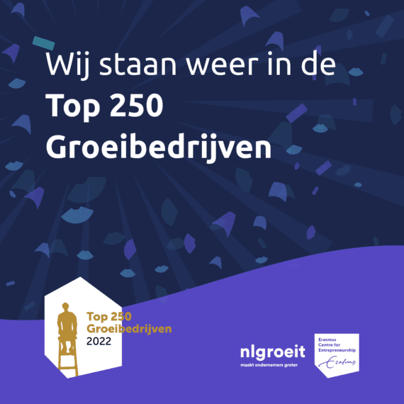 Stuurlui staat voor het tweede jaar op rij in de NL Groeit Top 250 groeibedrijven