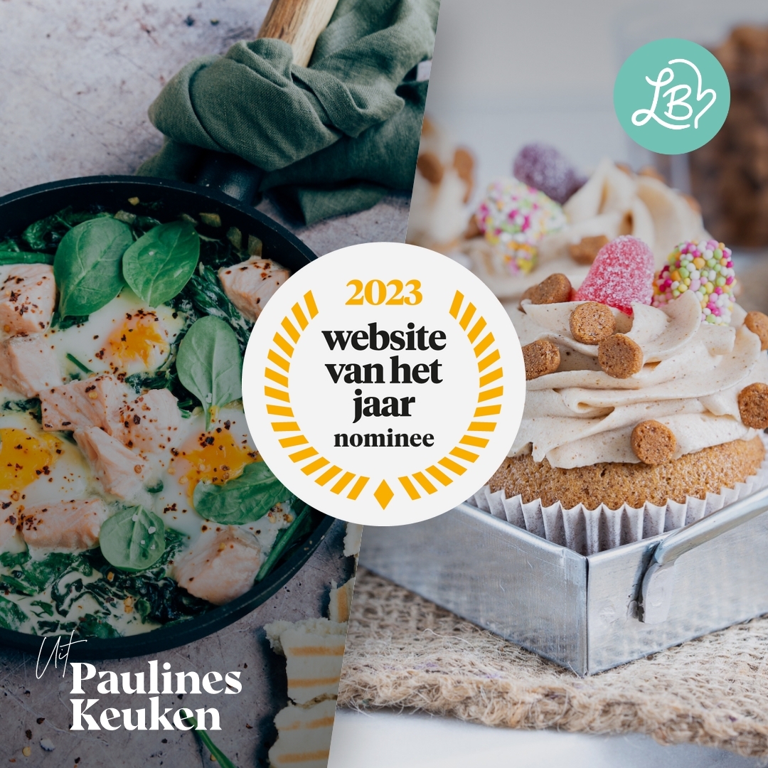Uit Paulines Keuken & Laura’s Bakery genomineerd voor website van het jaar 2023