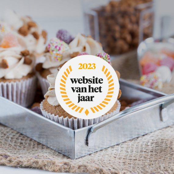 Website van het jaar 2023 winnaar: Laura's bakery