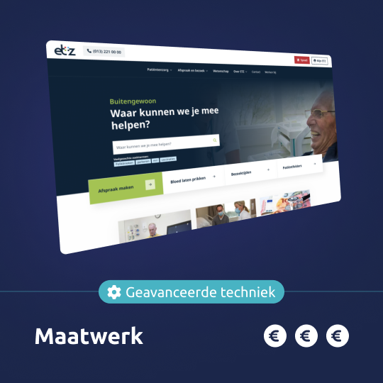 Maatwerk website laten maken