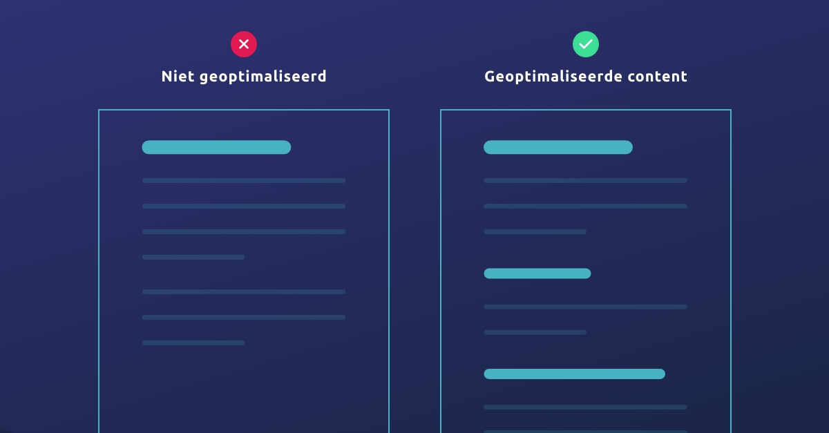 Hoger in Google door goed gevulde content