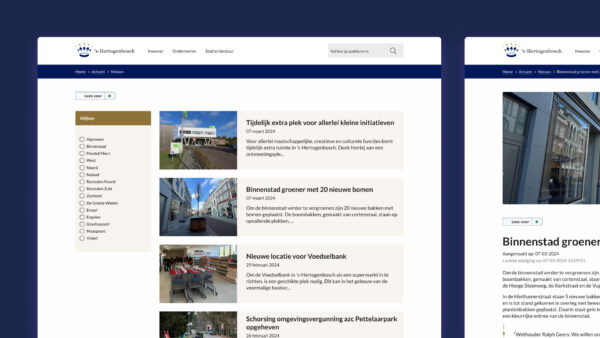 Gemeente s' Hertogenbosch website case-slide-2