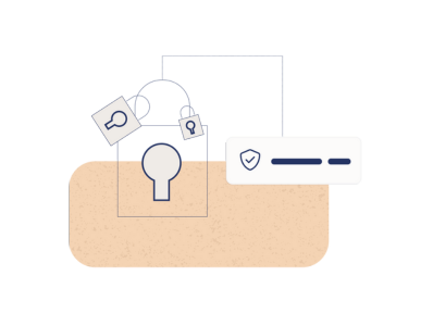 WordPress beveiliging visual met hangslot